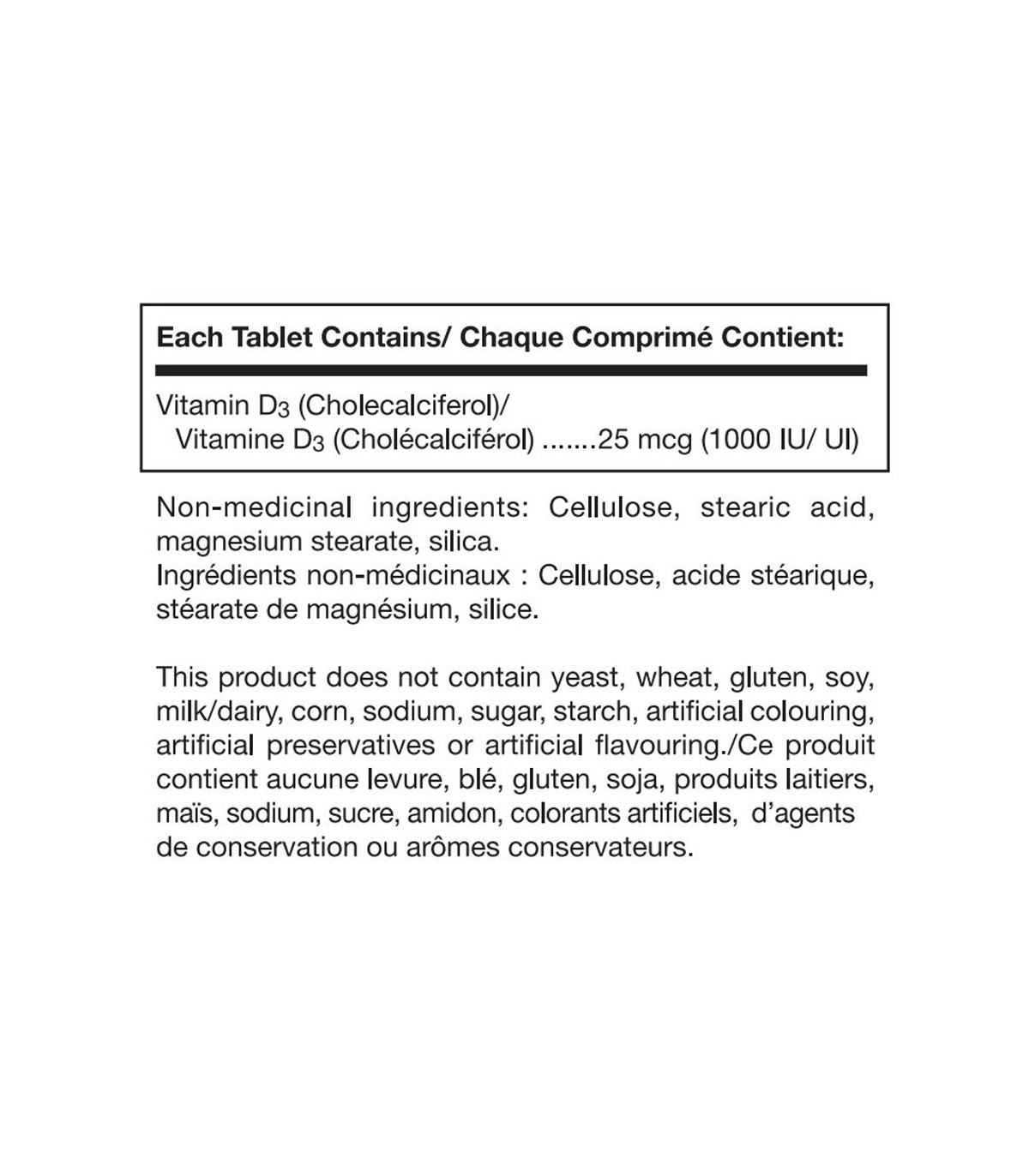 Vitamin D 1000 iu 100 Tablets | Safest & Easiest Shopping Vitamins Online | VITASHOP