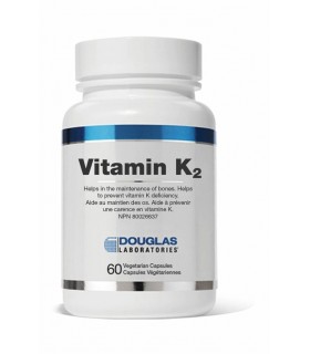 DOUGLAS LABORATORIES Vitamin K2 60 Capsules | Unbeatable Prices, Daily Deals | VITASHOP