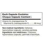 Vitamin K2 60 Capsules | Safest & Easiest Shopping Vitamins Online | VITASHOP