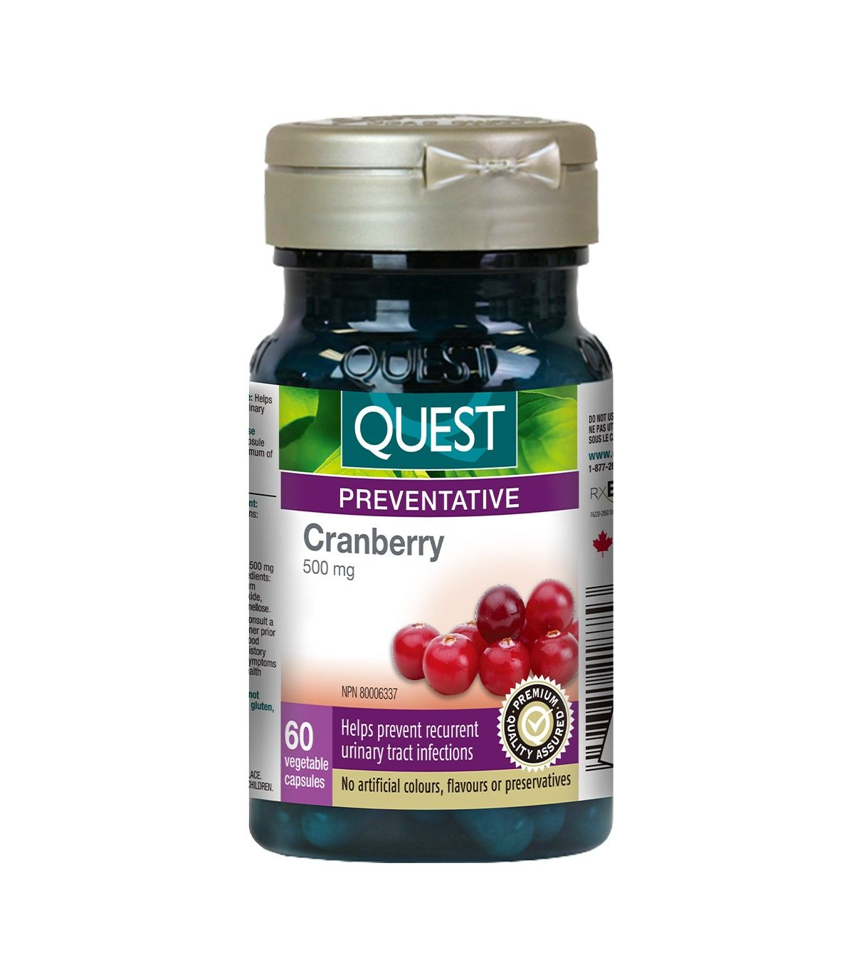 QUEST Cranberry 500 mg 60 Capsules | Unbeatable Prices, Daily Deals | VITASHOP