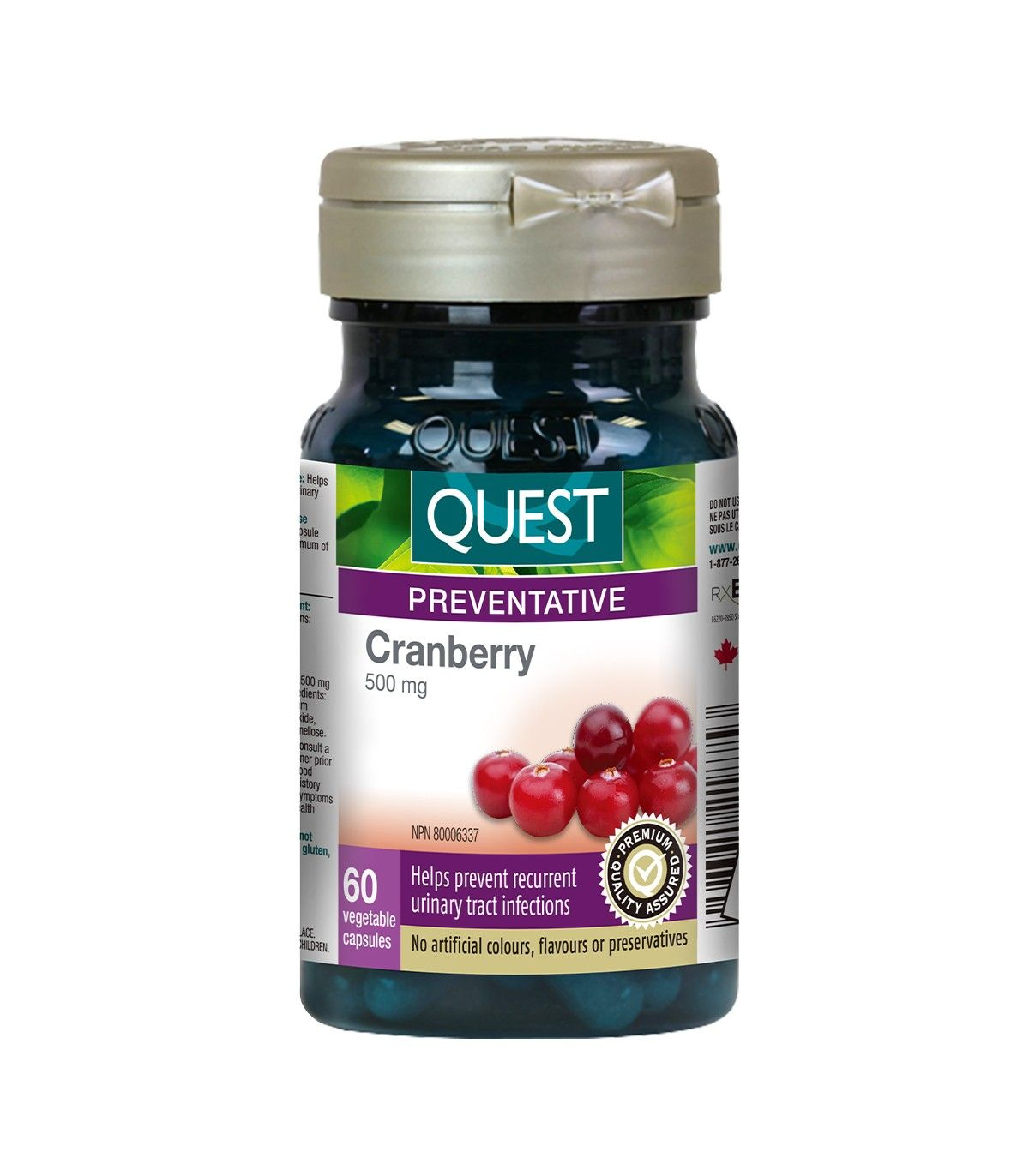 QUEST Cranberry 500 mg 60 Capsules | Unbeatable Prices, Daily Deals | VITASHOP