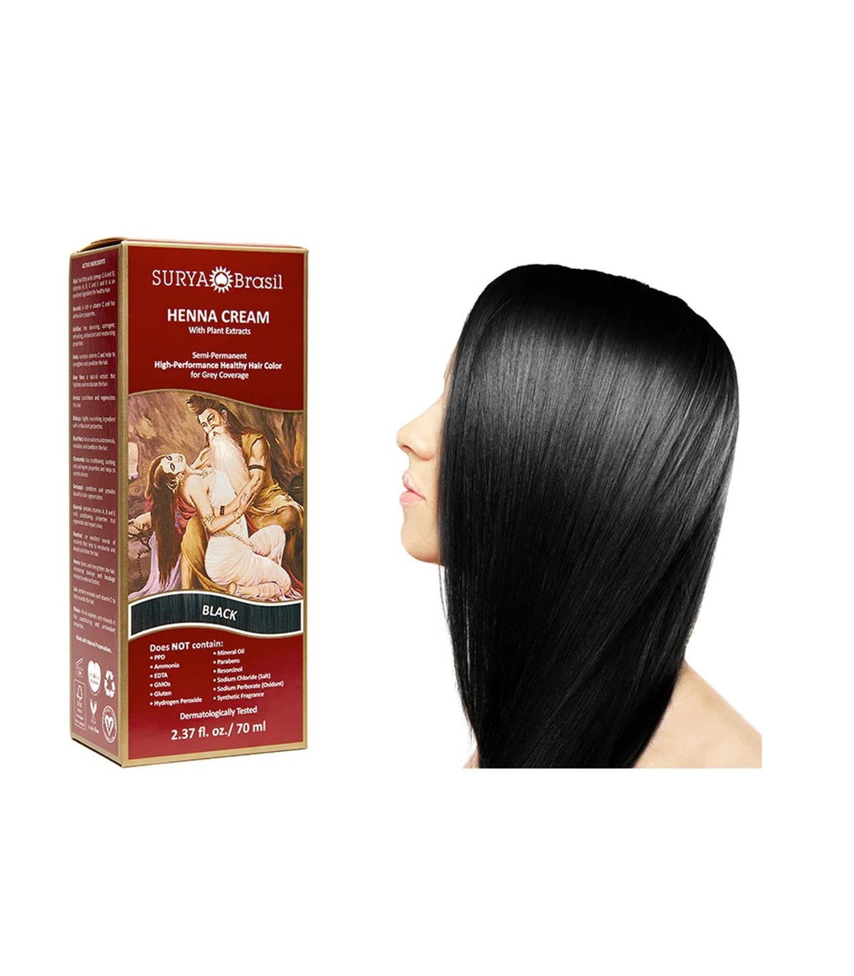 SURYA Henna Cream Black 70 ml | 每天不同折扣, 全网最低价格 | 种类齐全的保健品店铺 VITASHOP, 只有你想不到, 没有你买不到 !