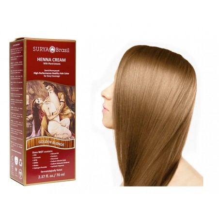 SURYA Henna Cream Golden Blonde 70 ml | 每天不同折扣, 全网最低价格 | 种类齐全的保健品店铺 VITASHOP, 只有你想不到, 没有你买不到 !