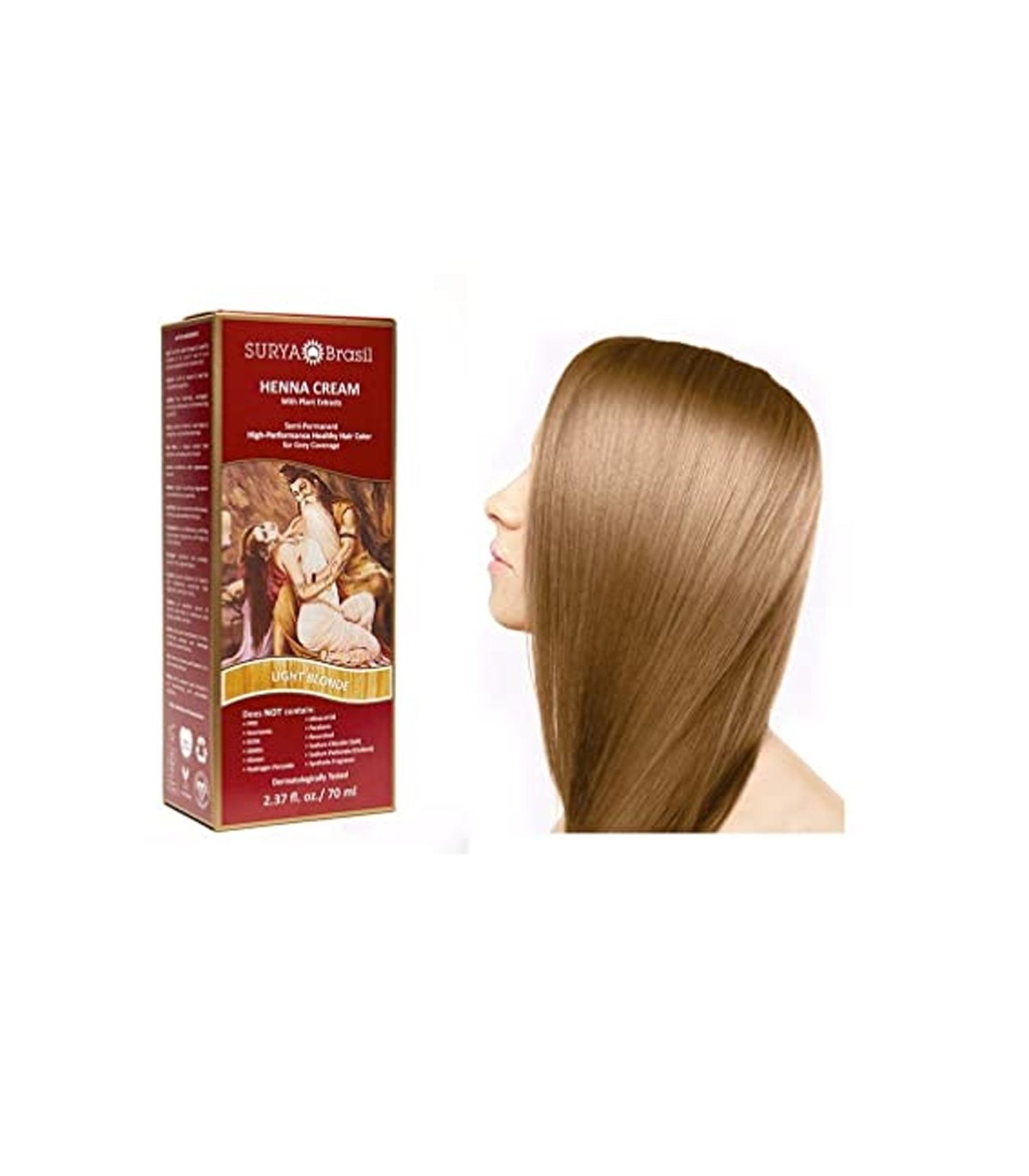 SURYA Henna Cream Light Blonde 70 ml | 每天不同折扣, 全网最低价格 | 种类齐全的保健品店铺 VITASHOP, 只有你想不到, 没有你买不到 !