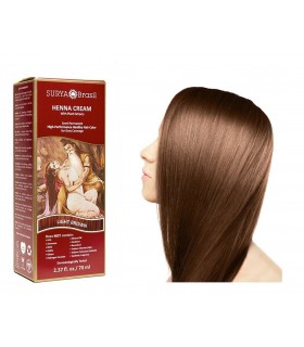 Henna Cream Light Brown 70 ml | Safest & Easiest Shopping Vitamins Online | VITASHOP