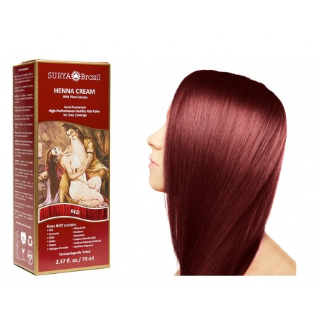 SURYA Henna Cream Red 70 ml | 每天不同折扣, 全网最低价格 | 种类齐全的保健品店铺 VITASHOP, 只有你想不到, 没有你买不到 !