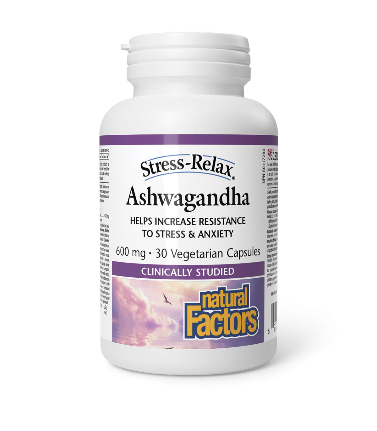 Ashwagandha 600 mg, Stress-Relax 30 Vegi Capsules | Safest & Easiest Shopping Vitamins Online | VITASHOP
