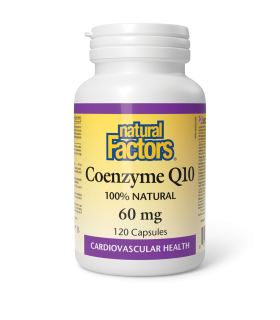 Natural Factors Coenzyme Q10 60 mg 120 Capsules | Unbeatable Prices, Daily Deals | VITASHOP
