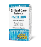 Natural Factors Critical Care Probiotic 55 Billion Live Probiotic Cultures 80 Vegi Capsules | Unbeatable Prices, Daily Deals | V