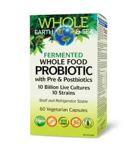 Whole Earth & Sea Fermented Whole Food Probiotic 10 Billion, Whole Earth & Sea 60 Vegi Capsules | Unbeatable Prices, Daily Deals