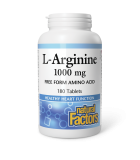 Natural Factors 내추럴 팩터스 L-아르기닌 1000mg 180정 | 매일 업데이트되는 특가 상품 | VITASHOP