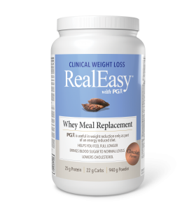 Natural Factors RealEasy with PGX Whey Meal Replacement, Chocolate 940 g | 每天不同折扣, 全网最低价格 | 种类齐全的保健品店铺 VITASHOP, 只有你想不到, 没有你买不到