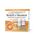Natural Factors 내추럴 팩터스 RevitalX & Detoxitech 세븐 데이 토탈 뉴트리셔널 클렌징 프로그램 키트 | 매일 업데이트되는 특가 상품 | VITASHOP