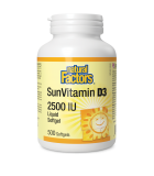 SunVitamin D3 Softgels 2500 IU 500 Softgels | Safest & Easiest Shopping Vitamins Online | VITASHOP