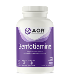 AOR Benfotiamine, 120 Capsules | Unbeatable Prices, Daily Deals | VITASHOP