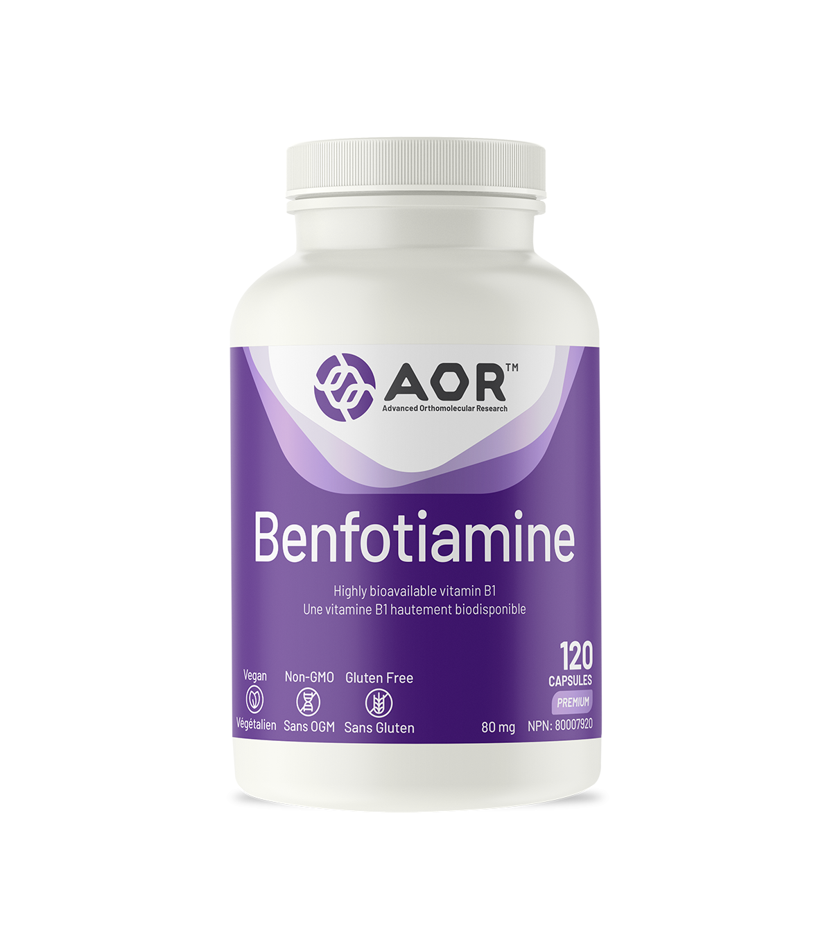 AOR Benfotiamine, 120 Capsules | Unbeatable Prices, Daily Deals | VITASHOP