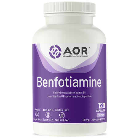 AOR Benfotiamine, 120 Capsules | Unbeatable Prices, Daily Deals | VITASHOP