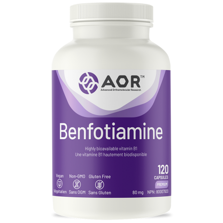 Benfotiamine, 120 gélules | Safest & Easiest Shopping Vitamins Online | VITASHOP