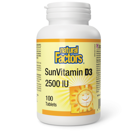 SunVitamin Tablets 2500 IU 100 Tablets | Safest & Easiest Shopping Vitamins Online | VITASHOP