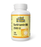 SunVitamin Tablets 2500 IU 100 Tablets | Safest & Easiest Shopping Vitamins Online | VITASHOP