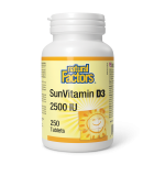 Natural Factors SunVitamin Tablets 2500 IU 250 Tablets | Unbeatable Prices, Daily Deals | VITASHOP