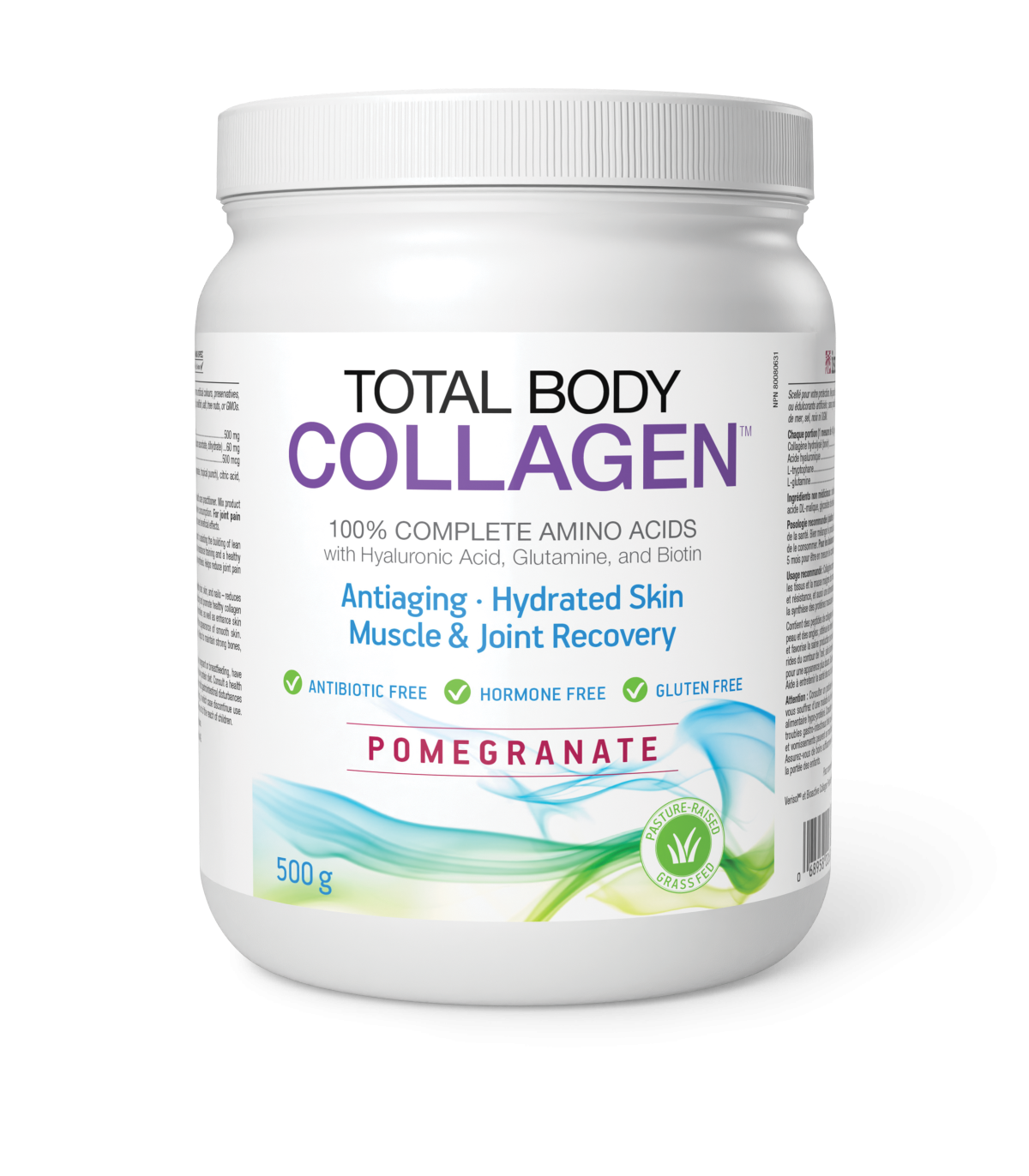 Natural Factors Total Body Collagen, Pomegranate 500 g | Unbeatable Prices, Daily Deals | VITASHOP