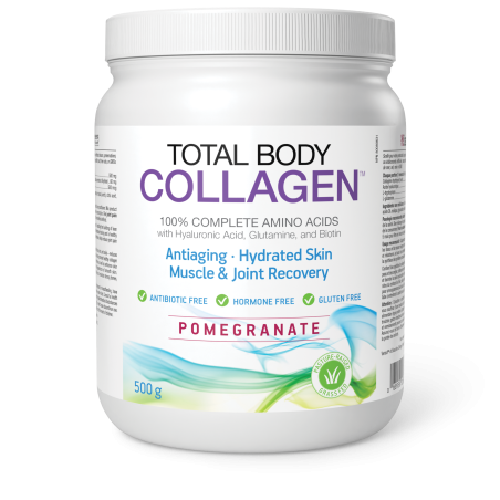 Natural Factors Total Body Collagen, Pomegranate 500 g | Unbeatable Prices, Daily Deals | VITASHOP