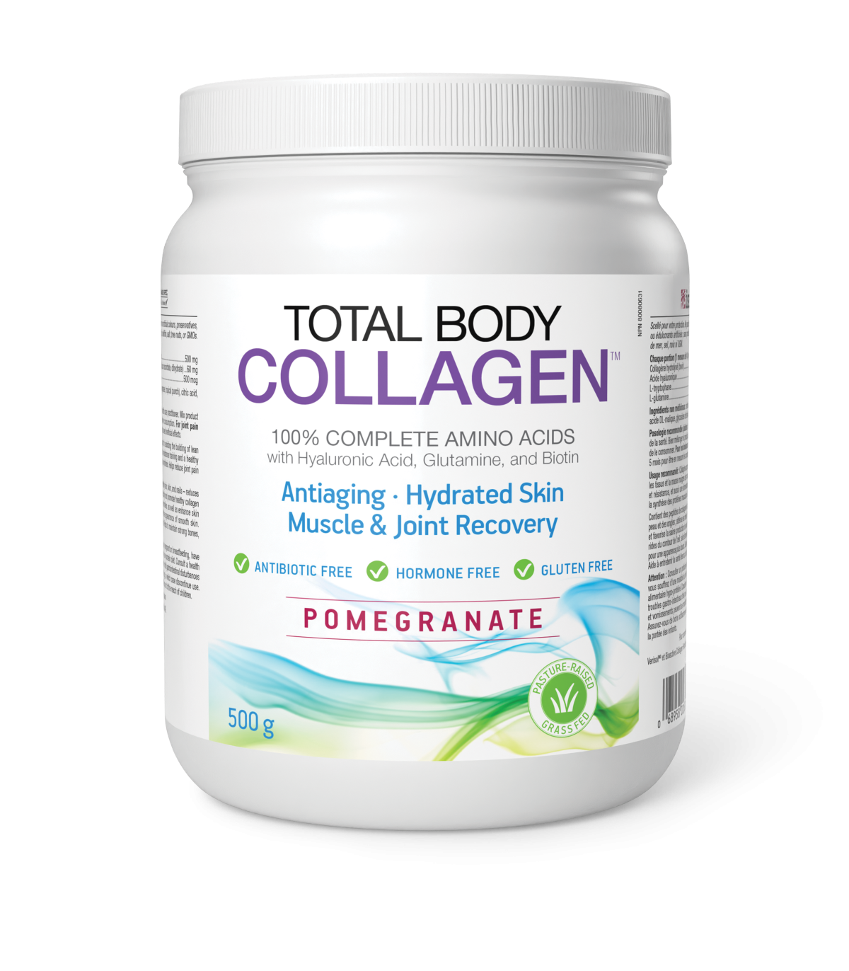 Natural Factors Total Body Collagen, Pomegranate 500 g | Unbeatable Prices, Daily Deals | VITASHOP