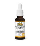 Vitamin K2+D3+A 50 mcg/1000 IU/500 IU 30 mL | Safest & Easiest Shopping Vitamins Online | VITASHOP