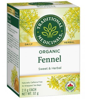 Traditional Medicinals 스래디셔널 메디시날스 유기농 회향 16 티백 | 매일 업데이트되는 특가 상품 | VITASHOP