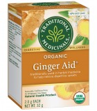 Organic Ginger Aid 16 Tea Bags | Safest & Easiest Shopping Vitamins Online | VITASHOP