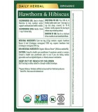Traditional Medicinals 스래디셔널 메디시날스 유기농 산사나무속 히비스커스 16 티백 | 매일 업데이트되는 특가 상품 | VITASHOP