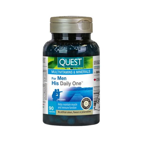 For Men His Daily One 90 Capsules | Safest & Easiest Shopping Vitamins Online | VITASHOP