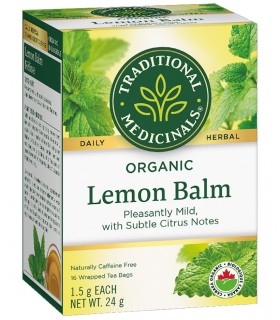 Traditional Medicinals 스래디셔널 메디시날스 유기농 레몬밤 16티백 | 매일 업데이트되는 특가 상품 | VITASHOP