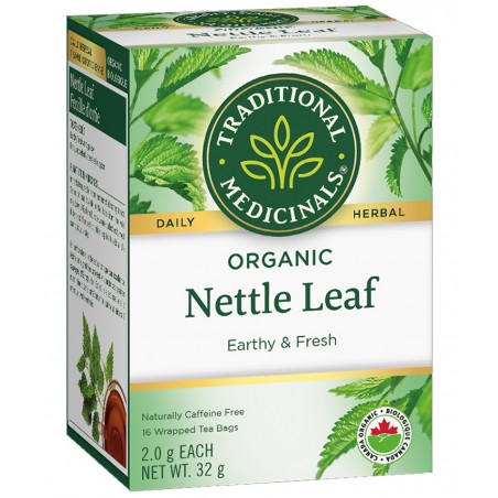 Traditional Medicinals 스래디셔널 메디시날스 유기농 쐐기풀잎 16티백 | 매일 업데이트되는 특가 상품 | VITASHOP