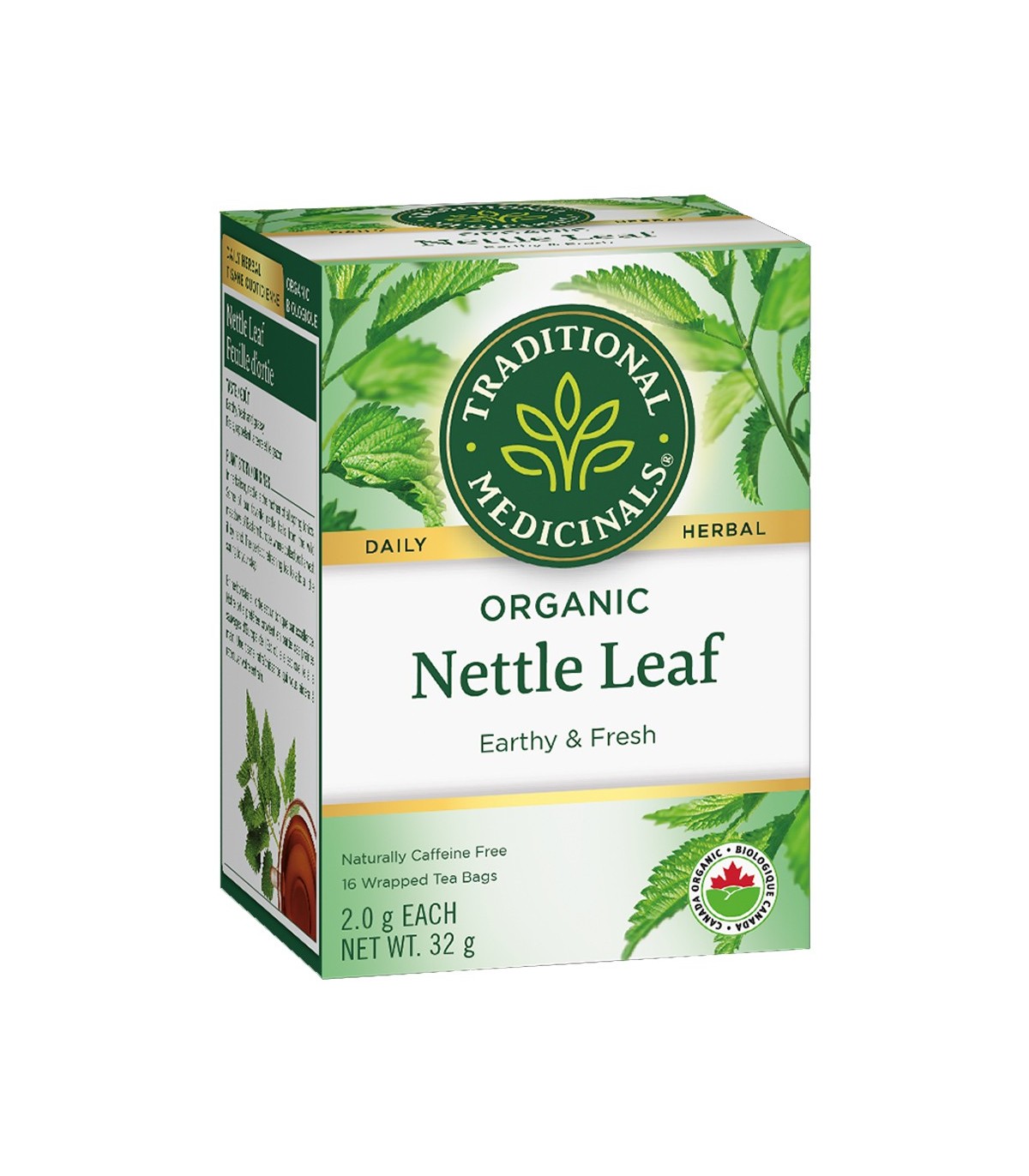 Traditional Medicinals 스래디셔널 메디시날스 유기농 쐐기풀잎 16티백 | 매일 업데이트되는 특가 상품 | VITASHOP