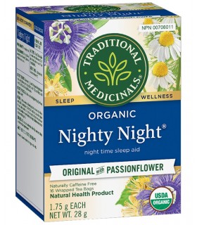 Organic Nighty Night Tea 16 Tea Bags | Safest & Easiest Shopping Vitamins Online | VITASHOP