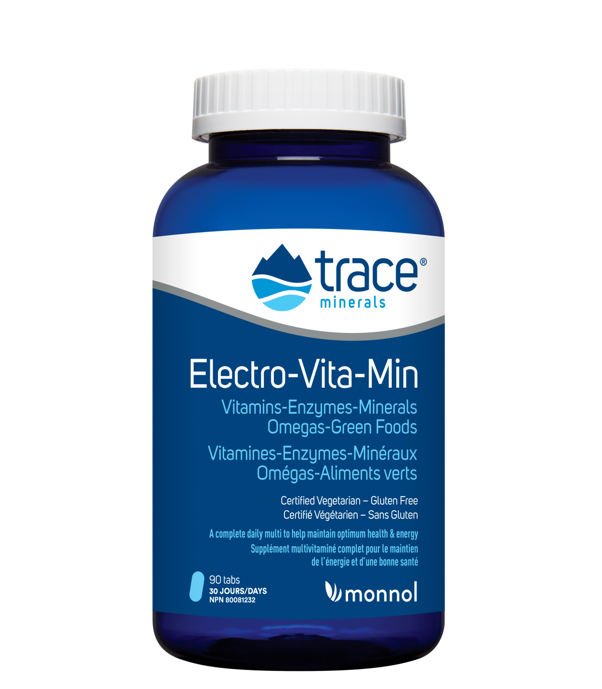 Trace Mineral Research Electro-Vita-Min 90 Tablets | Unbeatable Prices, Daily Deals | VITASHOP