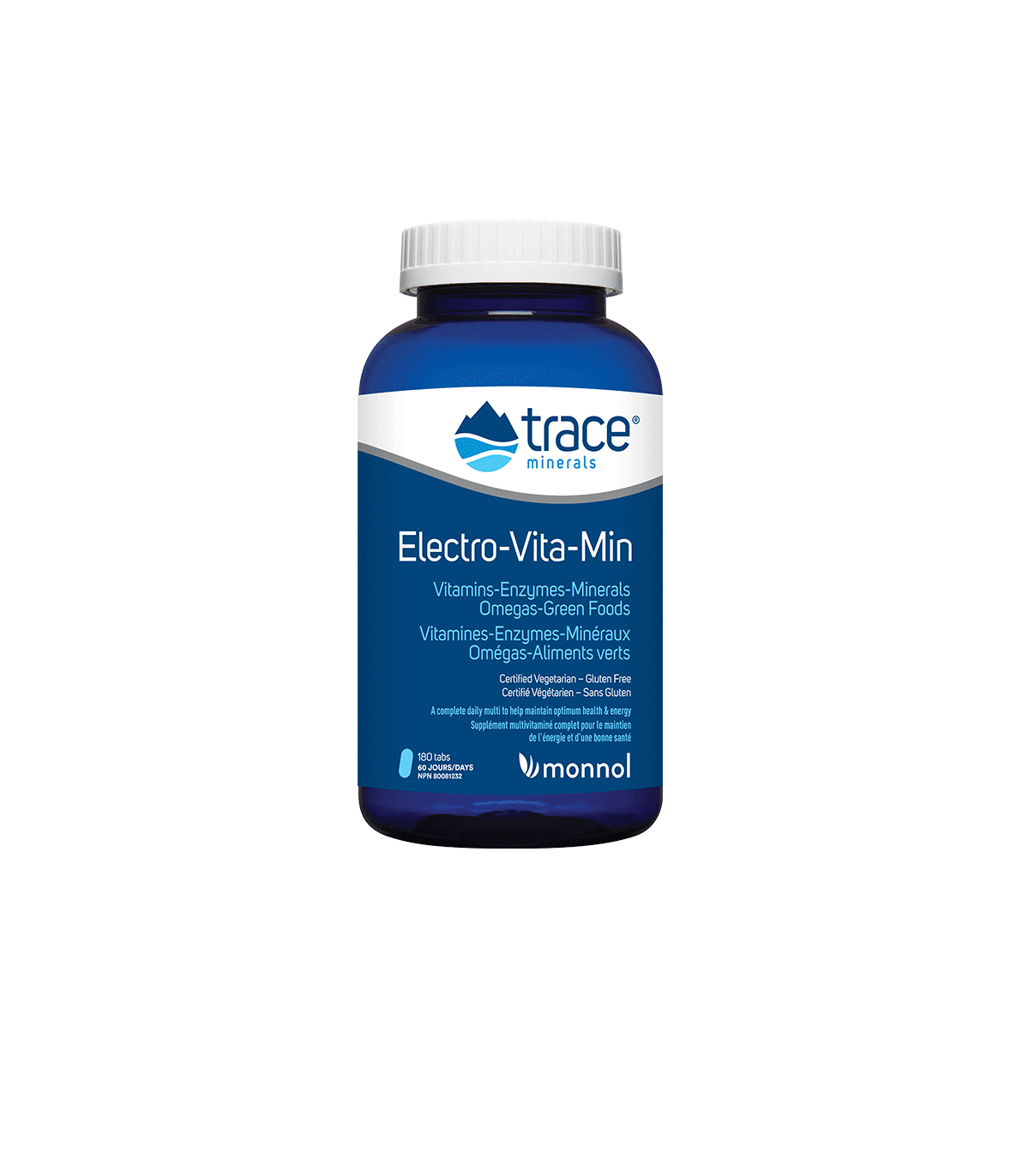 Trace Mineral Research Electro-Vita-Min 180 Tablets | 每天不同折扣, 全网最低价格 | 种类齐全的保健品店铺 VITASHOP, 只有你想不到, 没有你买不到 !