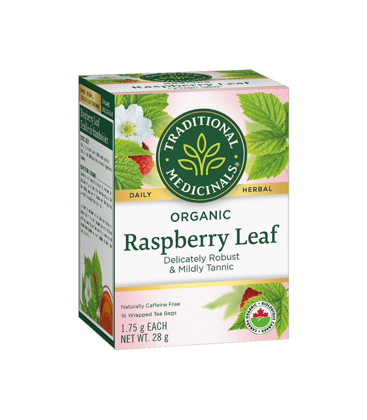 Traditional Medicinals Organic Raspberry Leaf Tea 16 Tea Bags | Unbeatable Prices, Daily Deals | VITASHOP