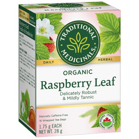 Traditional Medicinals Organic Raspberry Leaf Tea 16 Tea Bags | Unbeatable Prices, Daily Deals | VITASHOP