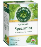 Traditional Medicinals 스래디셔널 메디시날스 유기농 스피어민트 16티백 | 매일 업데이트되는 특가 상품 | VITASHOP