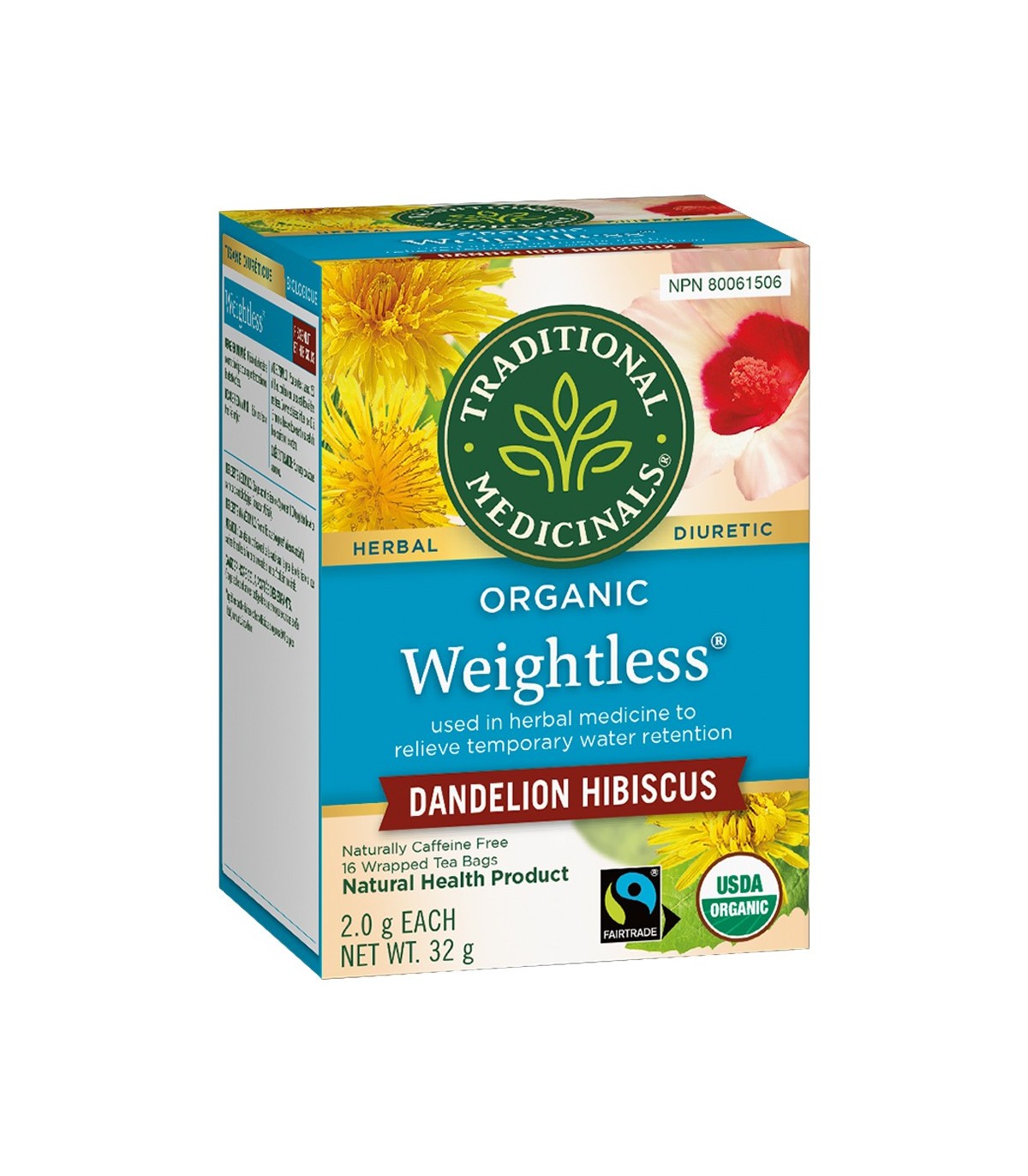 Traditional Medicinals Organic Weightless Tea 16 Tea Bags | 每天不同折扣, 全网最低价格 | 种类齐全的保健品店铺 VITASHOP, 只有你想不到, 没有你买不到 !