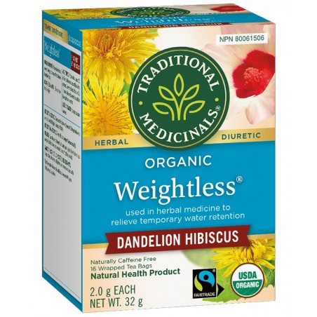 Traditional Medicinals Organic Weightless Tea 16 Tea Bags | 每天不同折扣, 全网最低价格 | 种类齐全的保健品店铺 VITASHOP, 只有你想不到, 没有你买不到 !