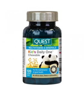 Kid's Daily One Chewable Multi 120 Chewable Tablets | Safest & Easiest Shopping Vitamins Online | VITASHOP