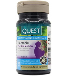 QUEST LactaNu For New Mommy 30 Tablets | Unbeatable Prices, Daily Deals | VITASHOP