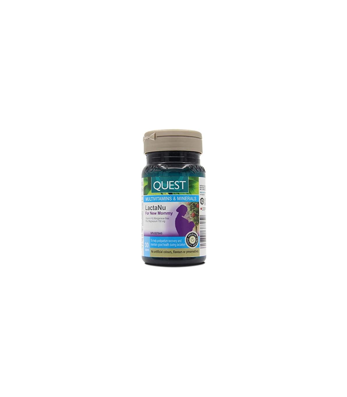 LactaNu For New Mommy 30 Tablets | Safest & Easiest Shopping Vitamins Online | VITASHOP