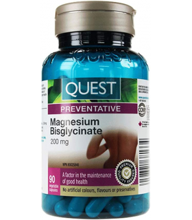 QUEST Magnesium Bisglycinate 90 Vegi Capsules | Unbeatable Prices, Daily Deals | VITASHOP