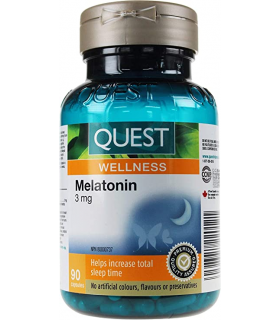 QUEST Melatonin 3 mg 90 Capsules | Unbeatable Prices, Daily Deals | VITASHOP