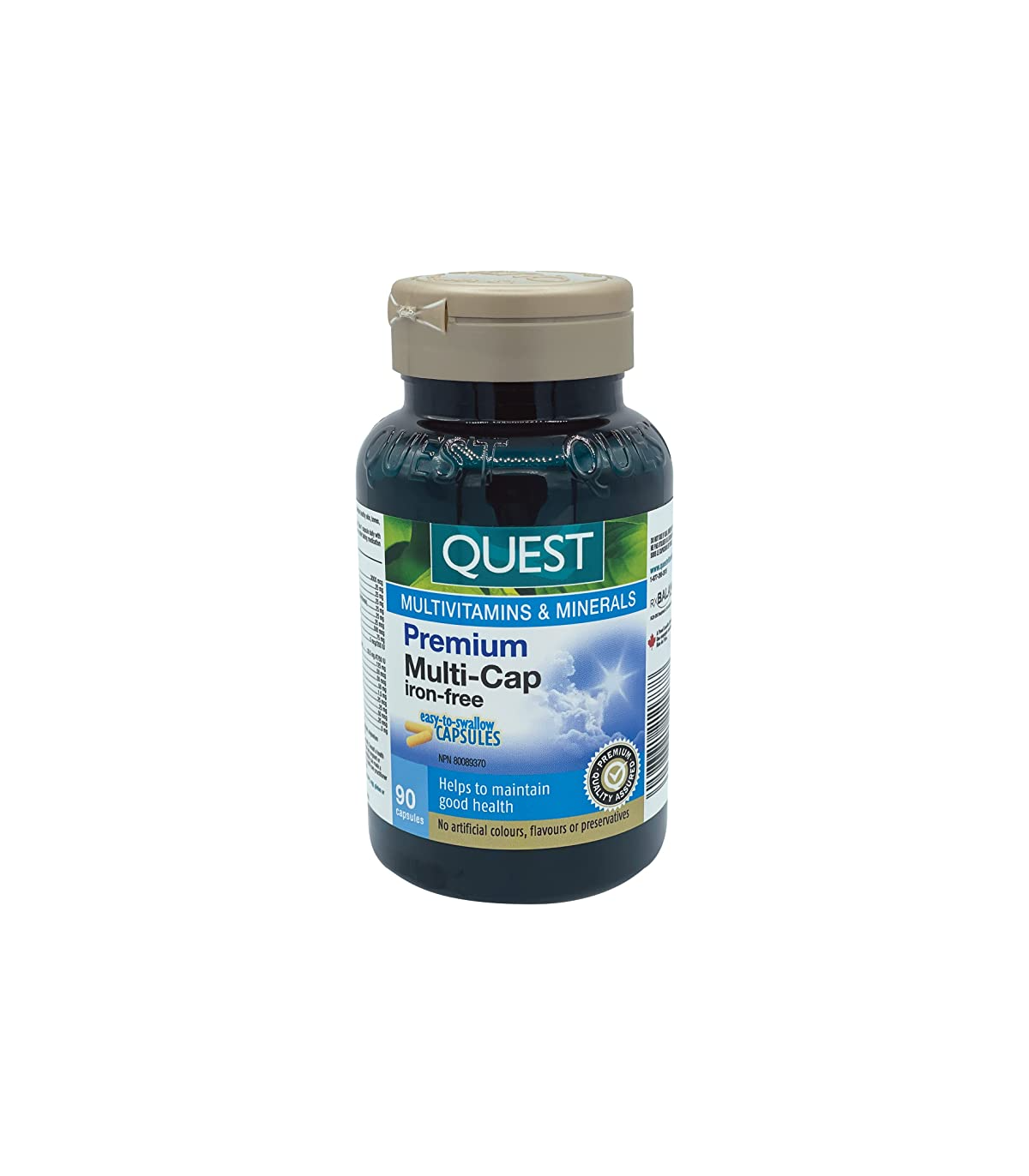 QUEST Premium Multi-Cap Iron-Free 90 Capsules | Unbeatable Prices, Daily Deals | VITASHOP